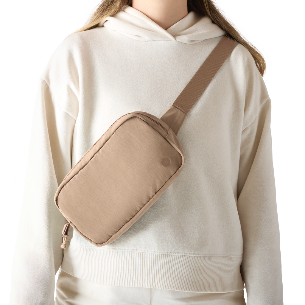 Building Block Belt Bag (Sand color) Waist Bags & Fanny Packs