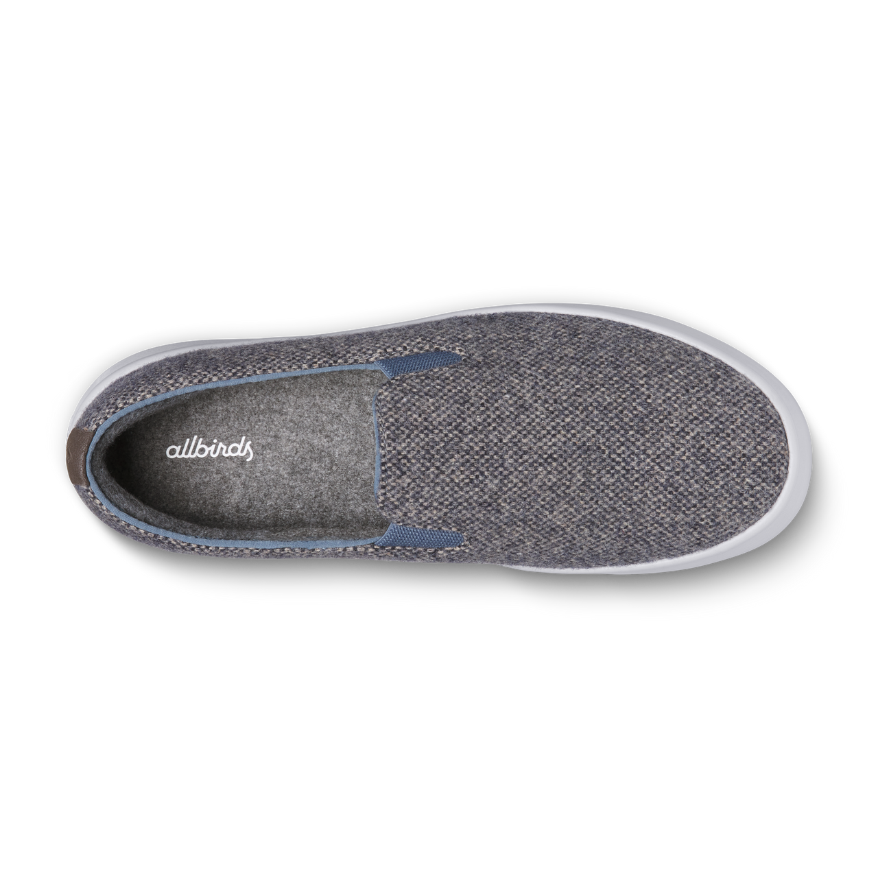 Men's Cruiser Slip On Tweed - Hazy Indigo (Light Grey Sole)