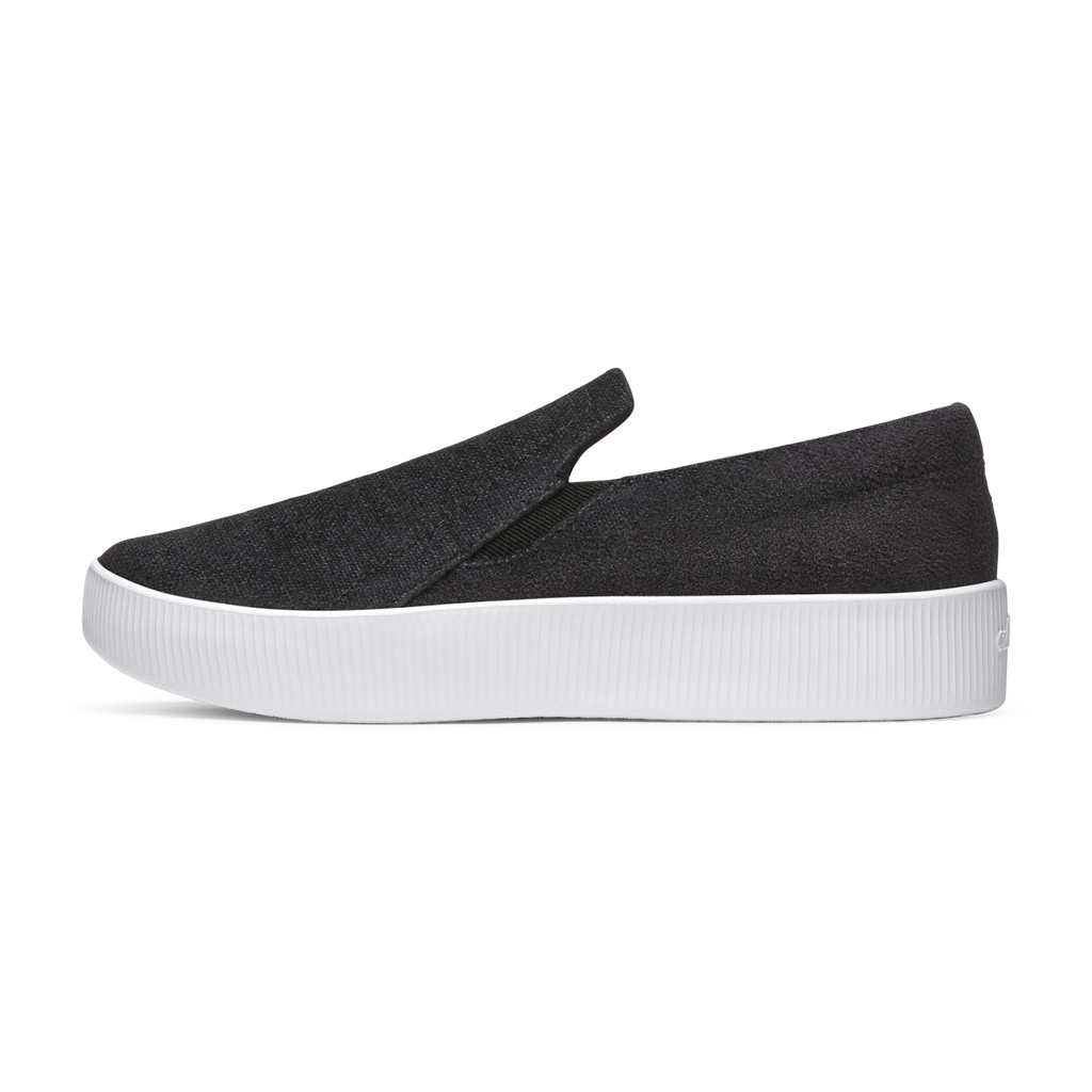 Women's Lounger Lift Velvet - Dark Grey (Blizzard Sole)