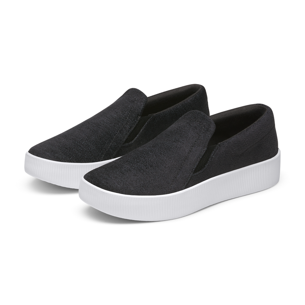 Women's Lounger Lift Velvet - Dark Grey (Blizzard Sole)