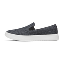 Women's Wool Cruiser Slip On - Dark Grey (Light Grey Sole)