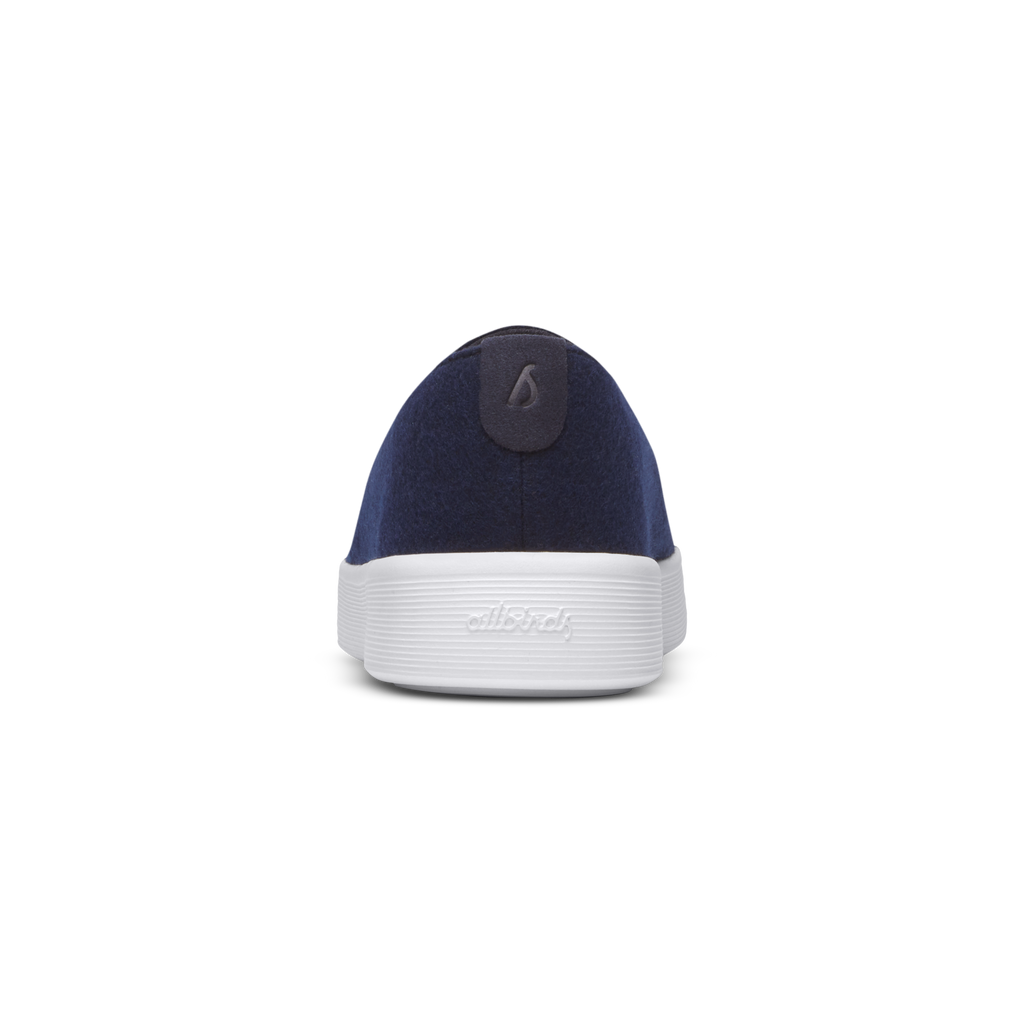 Women's Wool Cruiser Slip On - Dark Navy (Blizzard Sole)