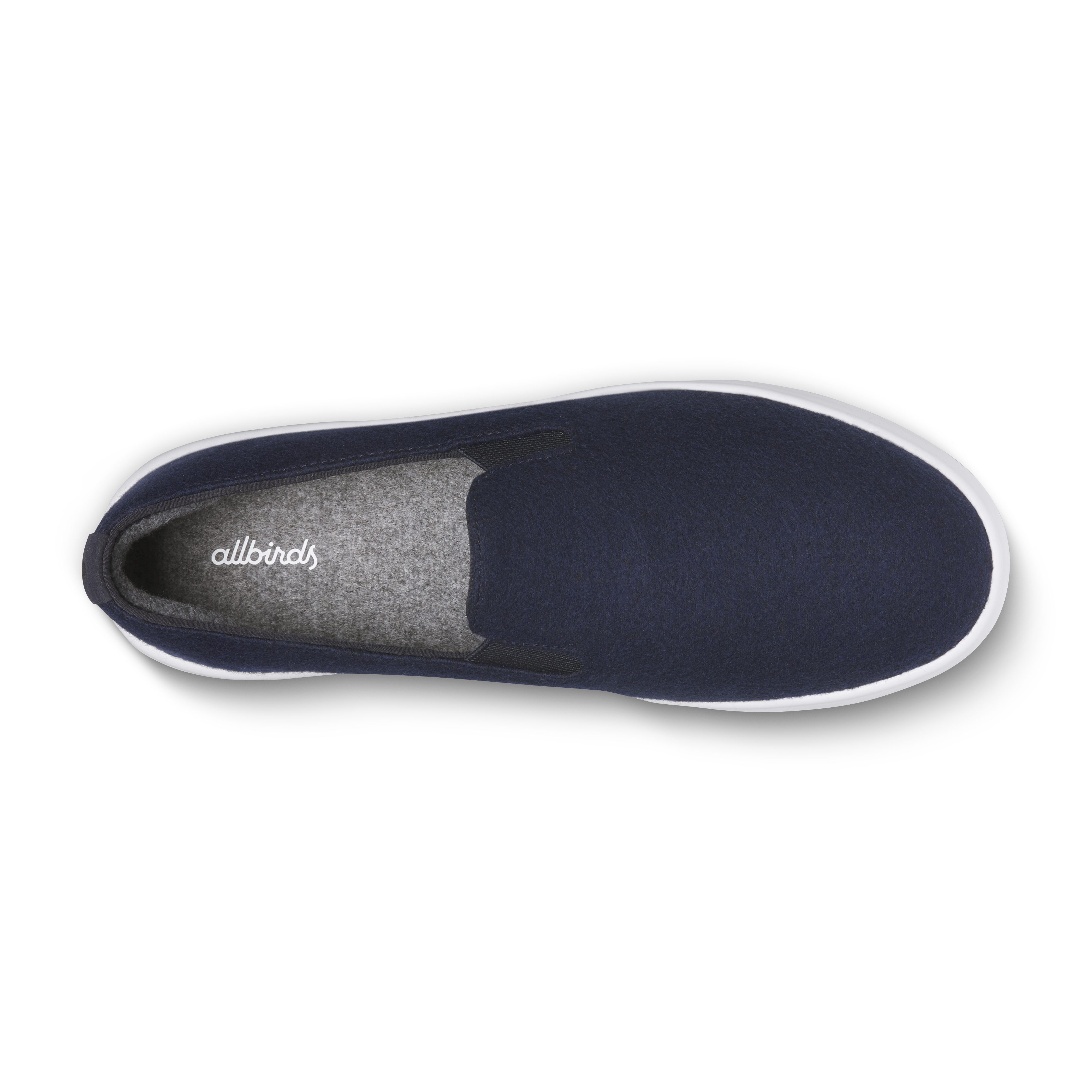 Women's Wool Cruiser Slip On - Dark Navy (Blizzard Sole)
