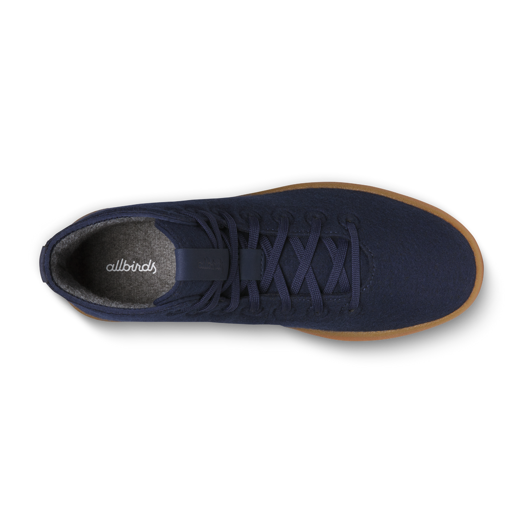 Women's Wool Cruiser Mid Select - Deep Navy (Gum Sole)