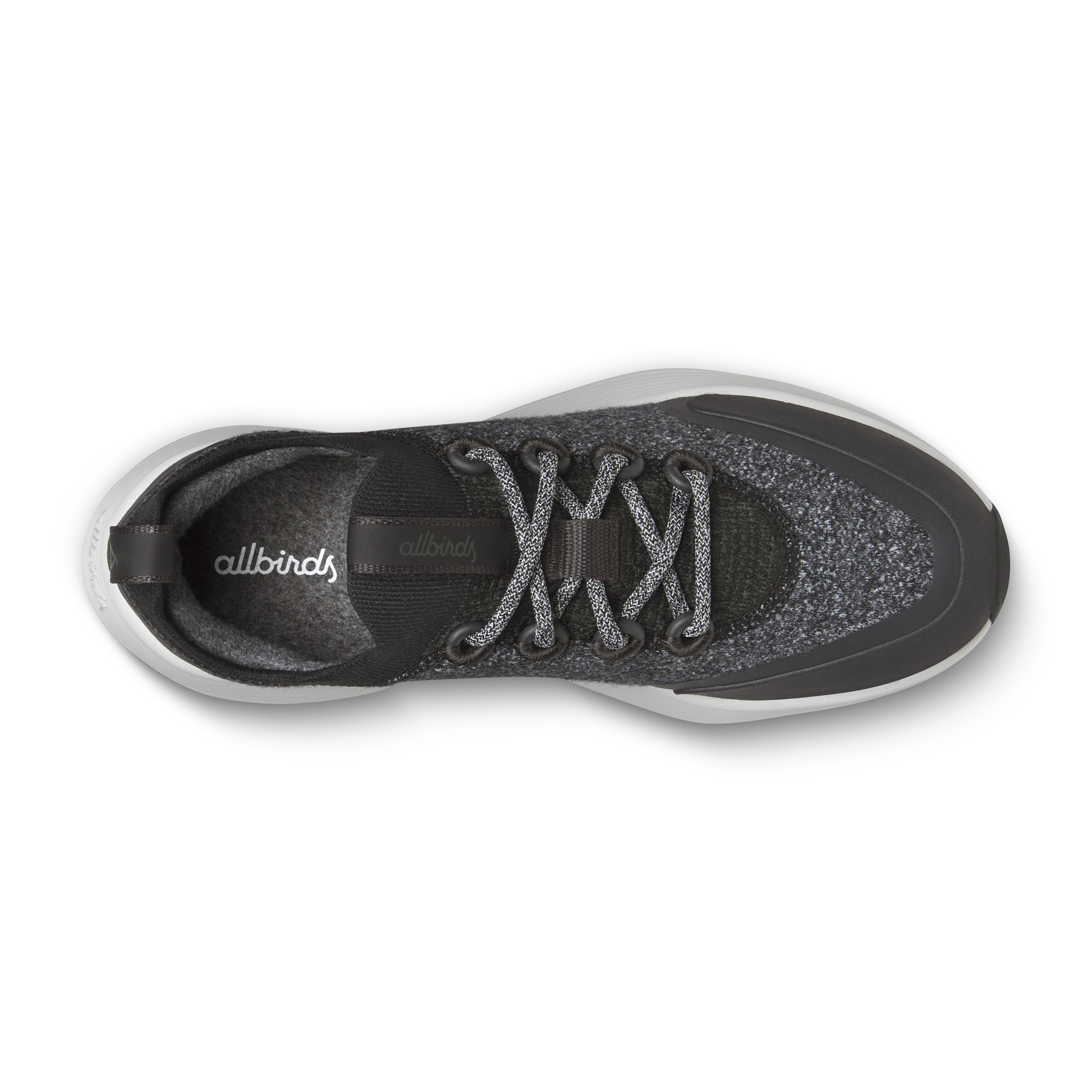 Men's Wool Strider - Dark Grey (Light Grey Sole)
