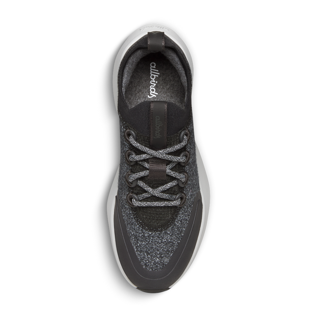 Women's Wool Strider - Dark Grey (Light Grey Sole)