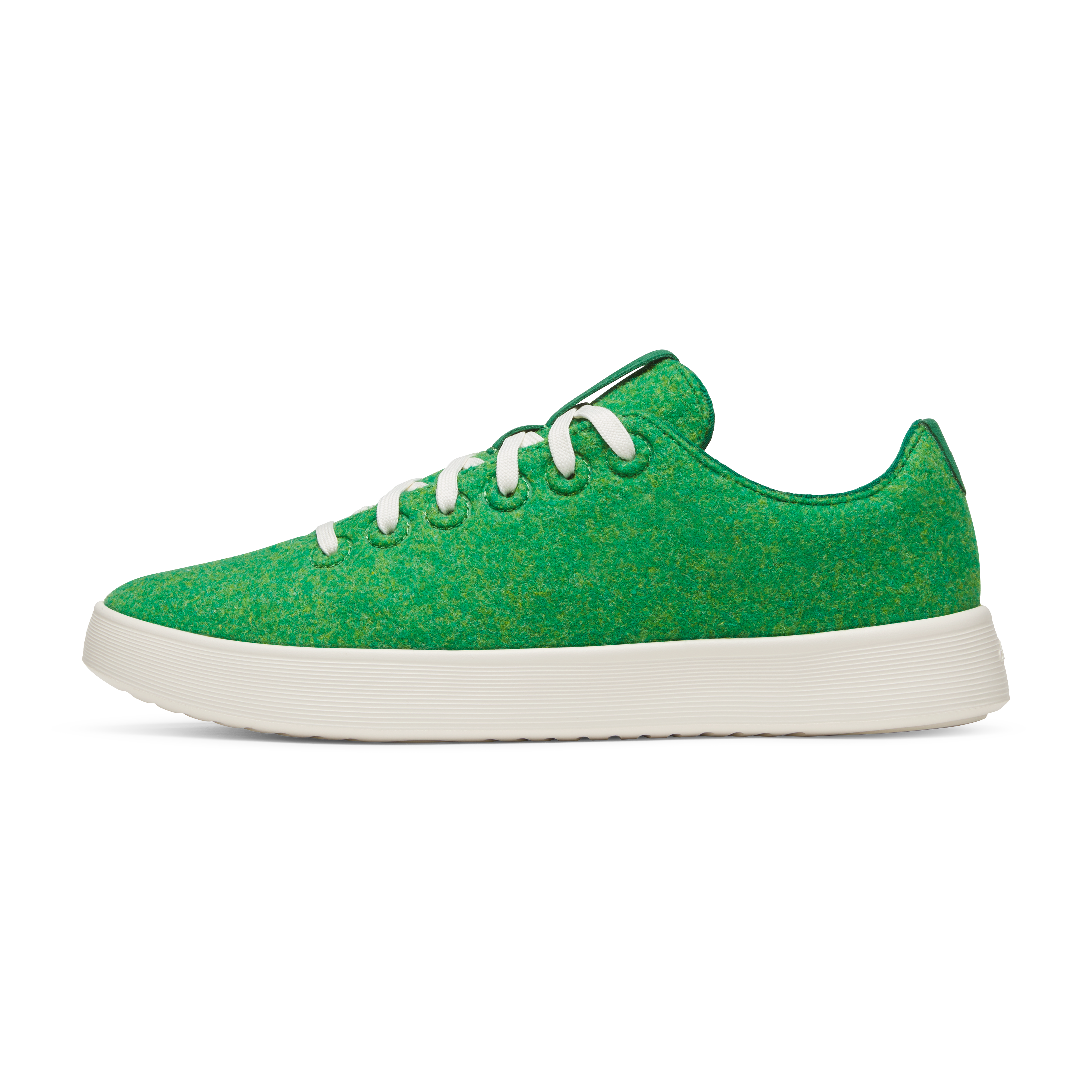 Women's Wool Cruiser - Kelly Green (Natural White Sole)