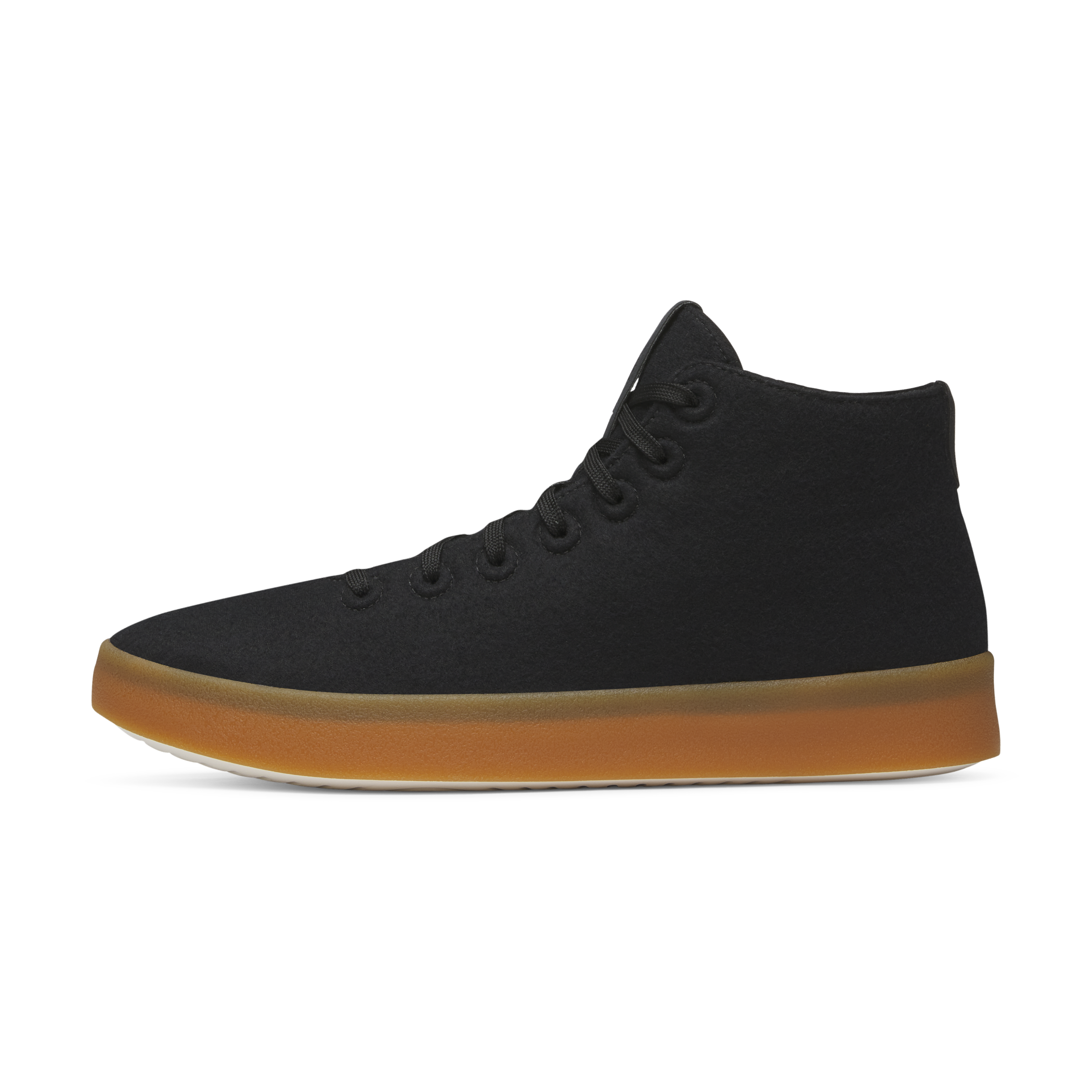 Women's Wool Cruiser Mid Select - Natural Black (Gum Sole)