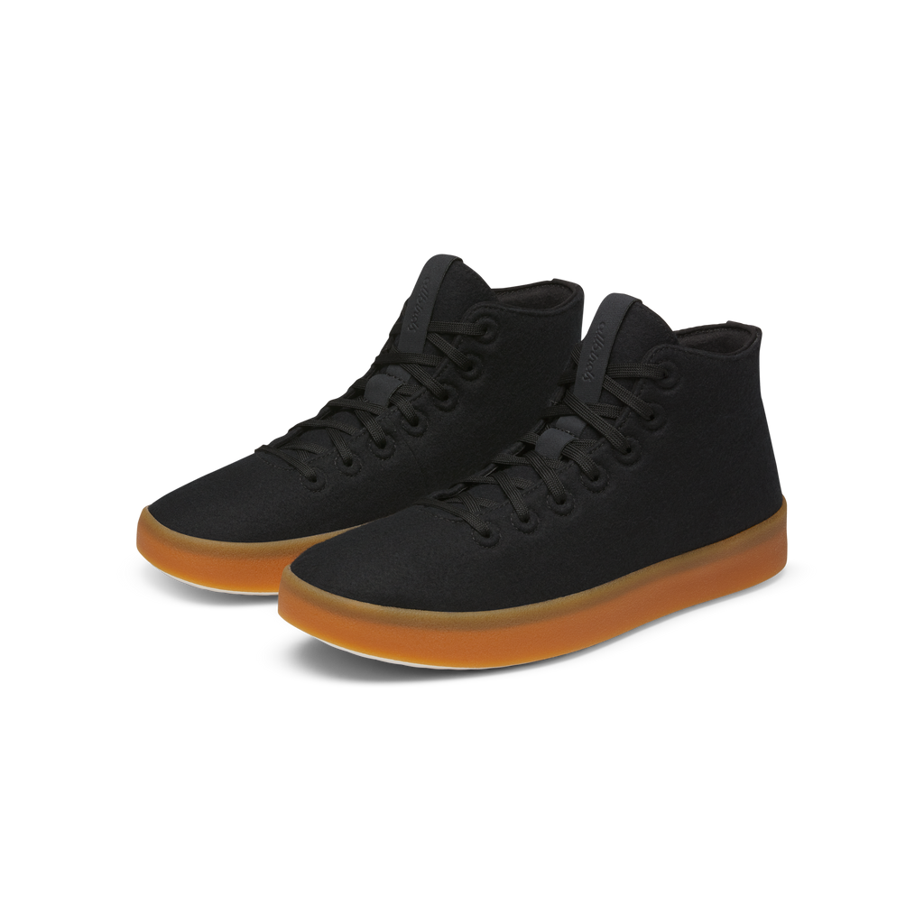 Men's Wool Cruiser Mid Select - Natural Black (Gum Sole)