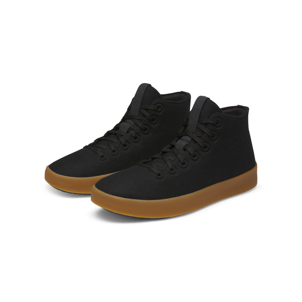 Women's Wool Cruiser Mid Select - Natural Black (Gum Sole)