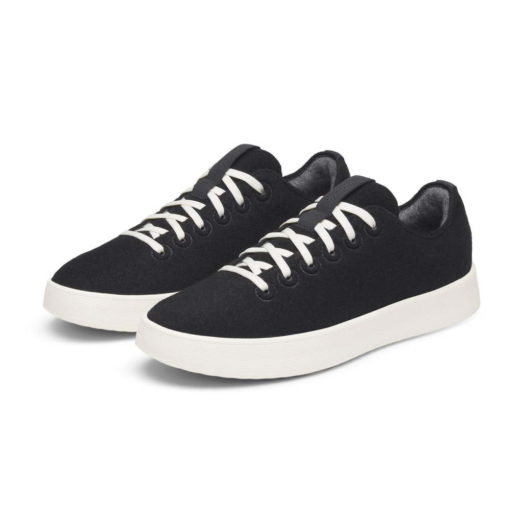 Men's Wool Cruiser - Natural Black (Natural White Sole)