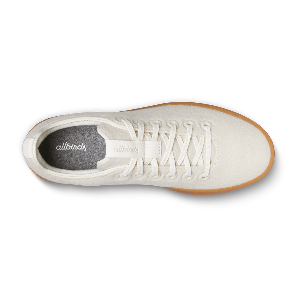 Men's Wool Cruiser Select - Natural White/Stony Cream (Gum Sole)