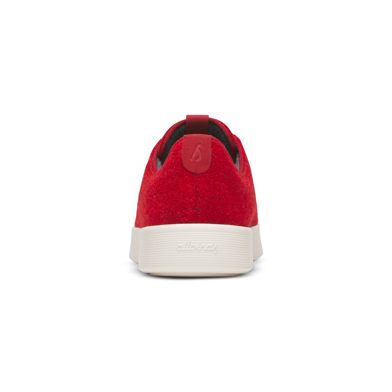 Women's Wool Cruiser - Poppy Red (Natural White Sole)