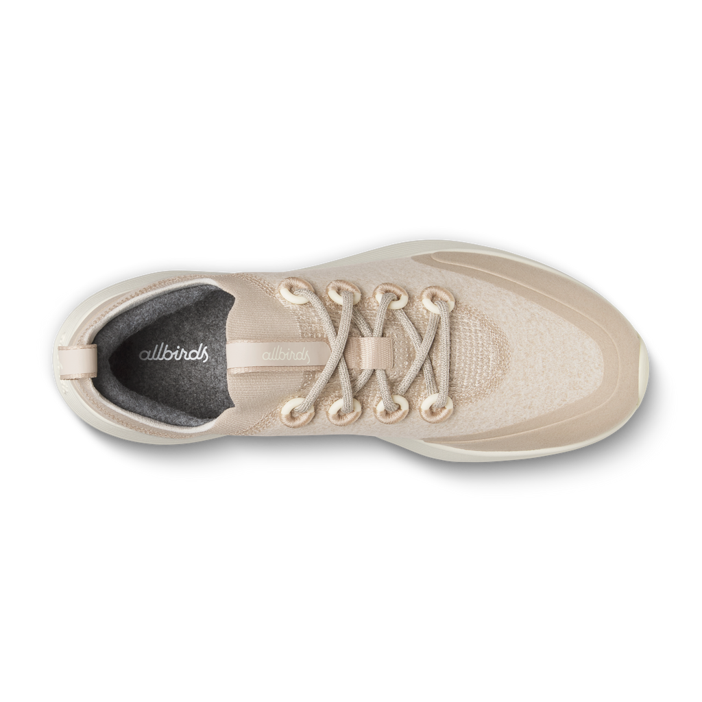 Men's Wool Strider - Rugged Beige (Natural White Sole)