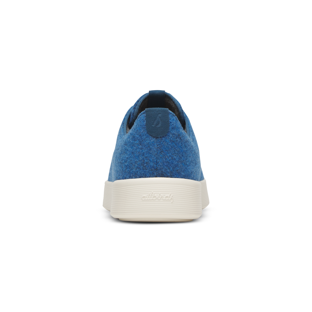 Men's Wool Cruiser - Sapphire Blue (Natural White Sole)