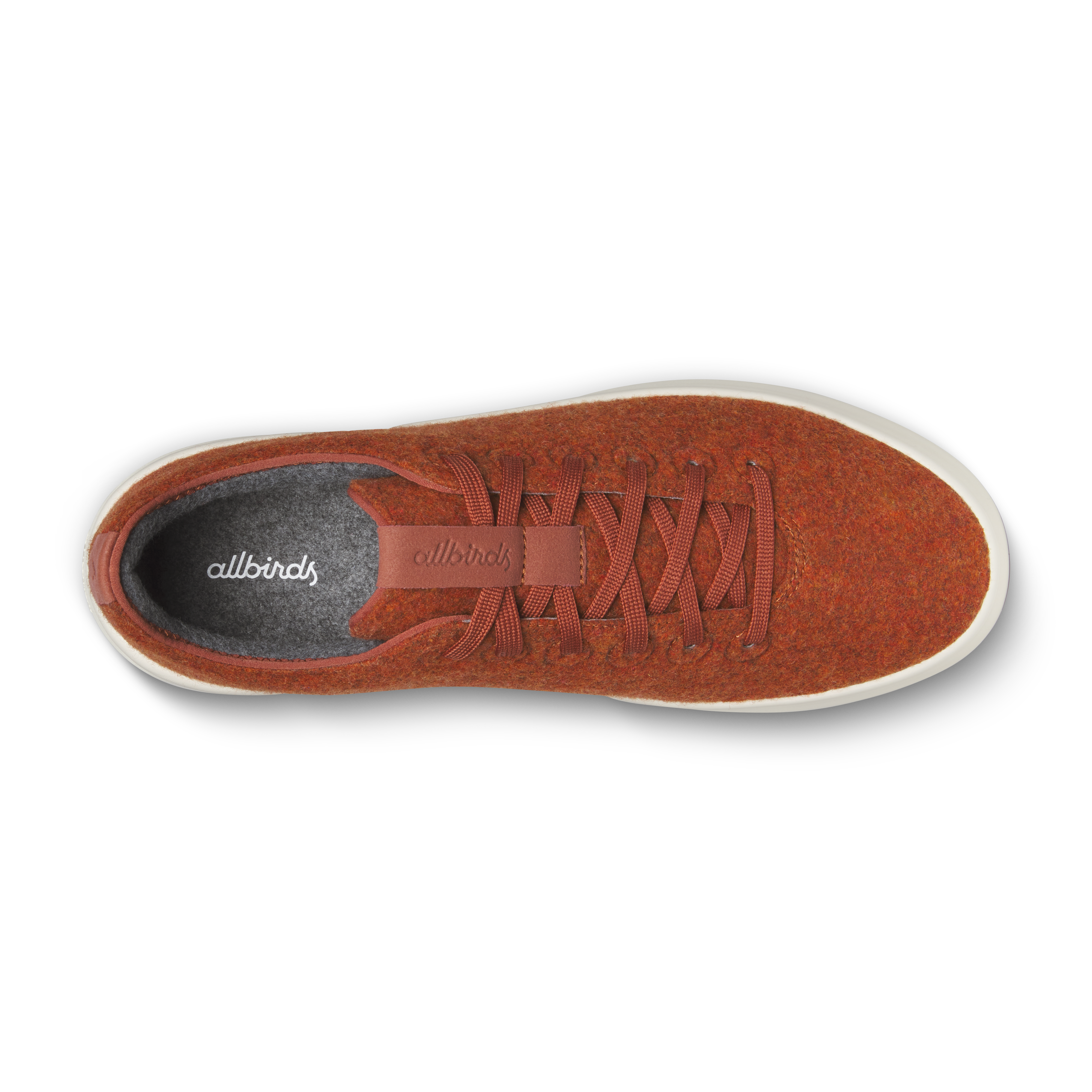 Men's Wool Cruiser - Terracotta (Natural White Sole)