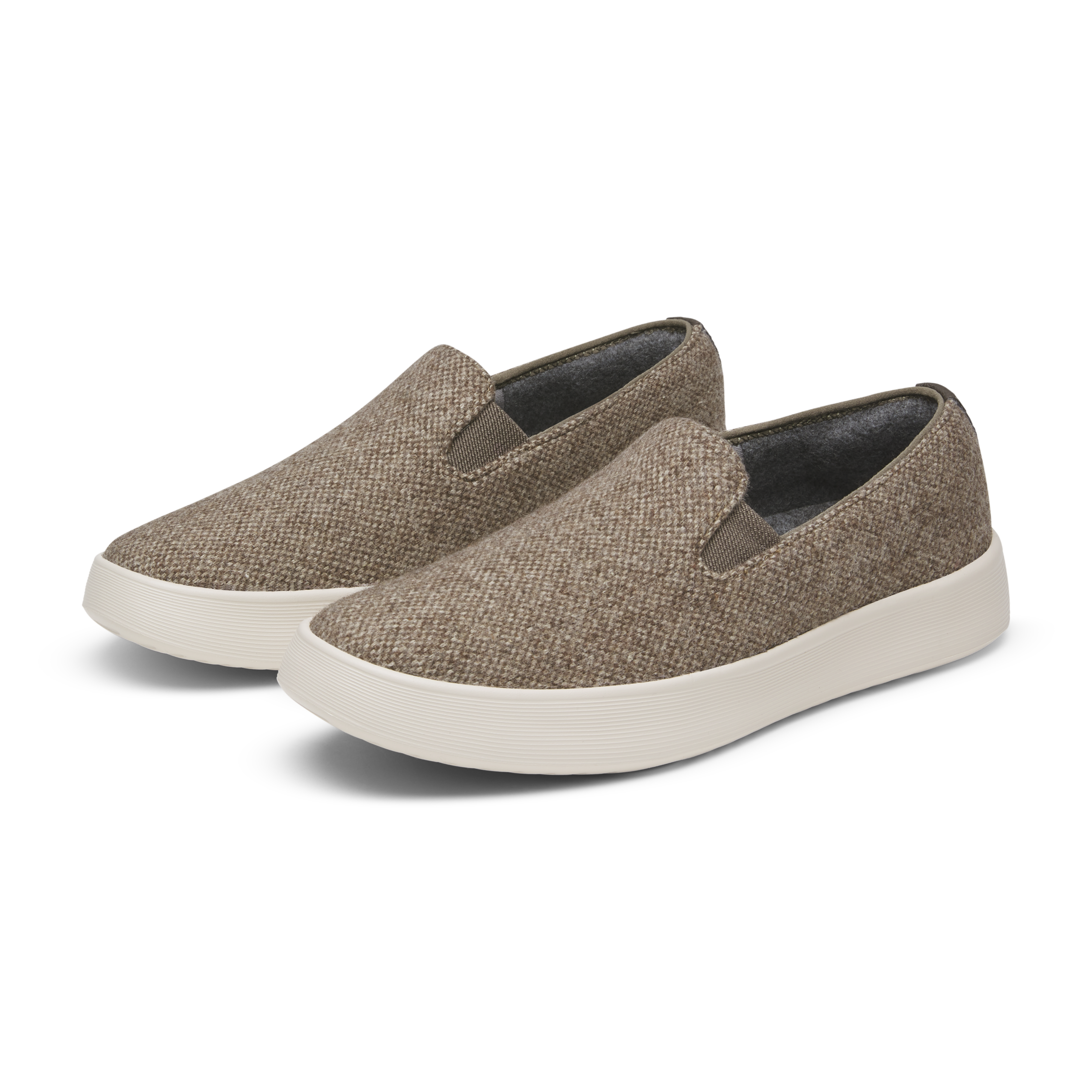 Men's Cruiser Slip On Tweed - Weathered Brown (Weathered White Sole)