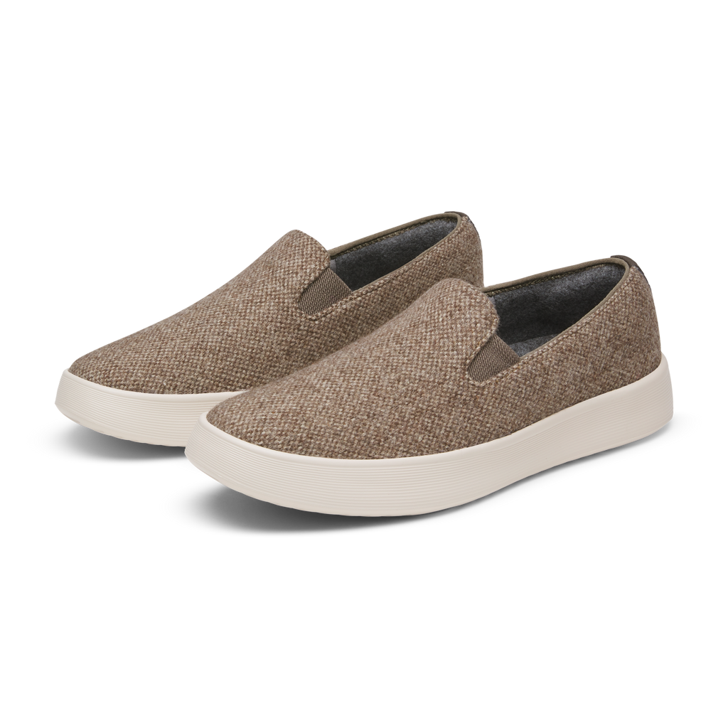 Women's Cruiser Slip On Tweed - Weathered Brown (Weathered White Sole)