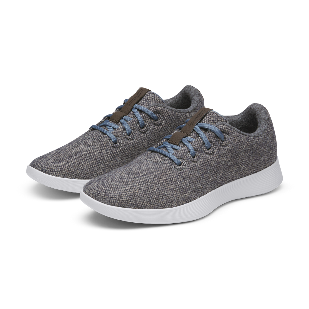 Men's Runner NZ Tweed - Hazy Indigo (Light Grey Sole)
