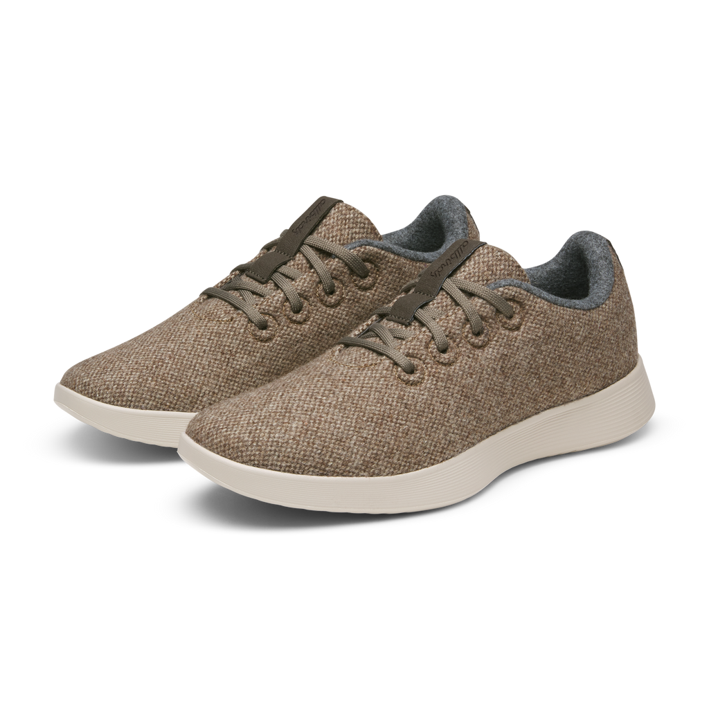 Women's Runner NZ Tweed - Weathered Brown (Weathered White Sole)