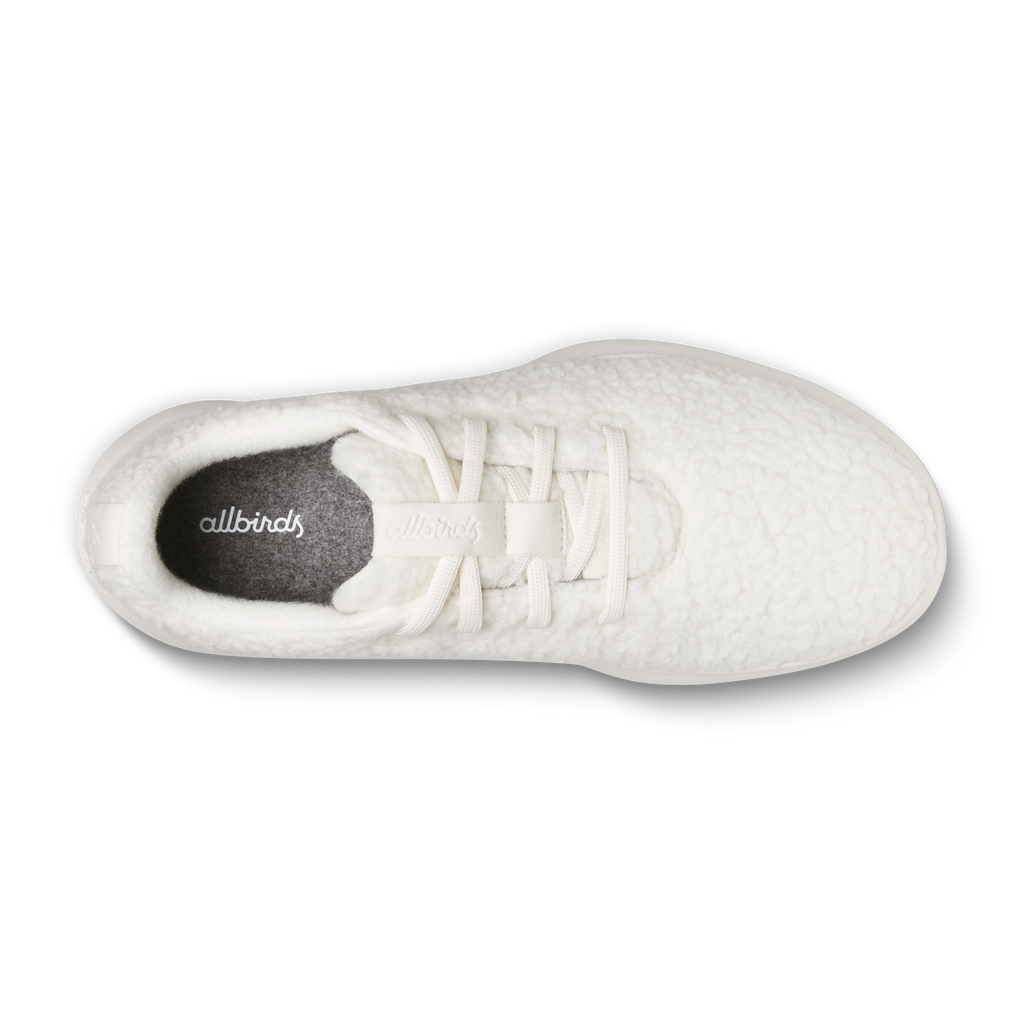 Women's Wool Runner NZ Fluff - Natural White (Natural White Sole)