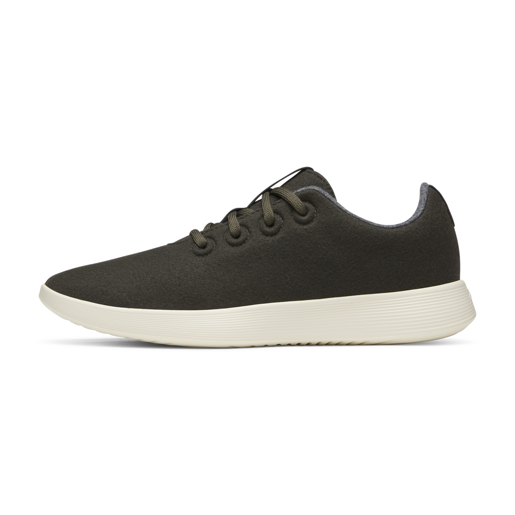 Women's Wool Runner NZ - Dark Grey (Light Grey Sole)