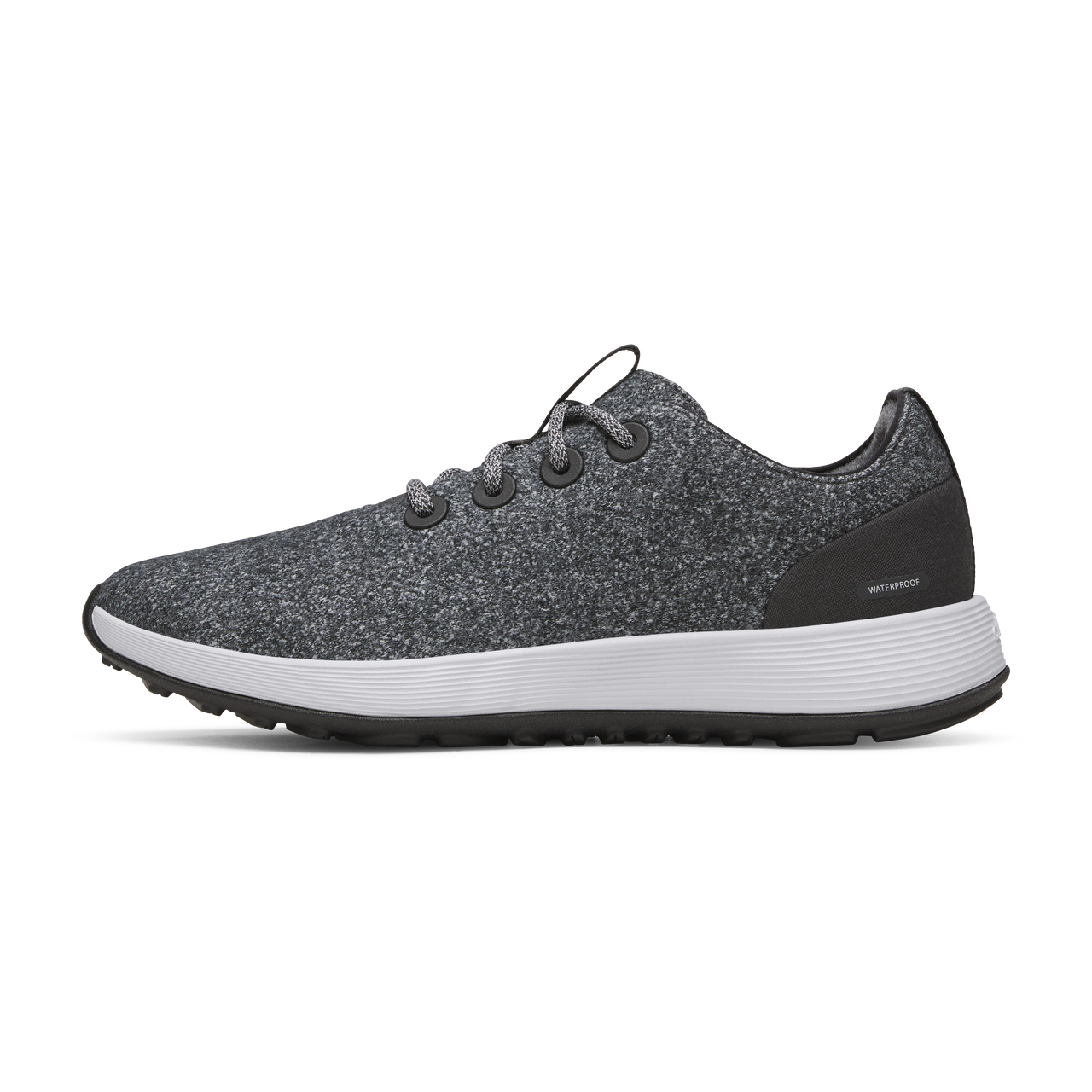 Women's Wool Runner NZ Waterproof - Dark Grey (Light Grey Sole)