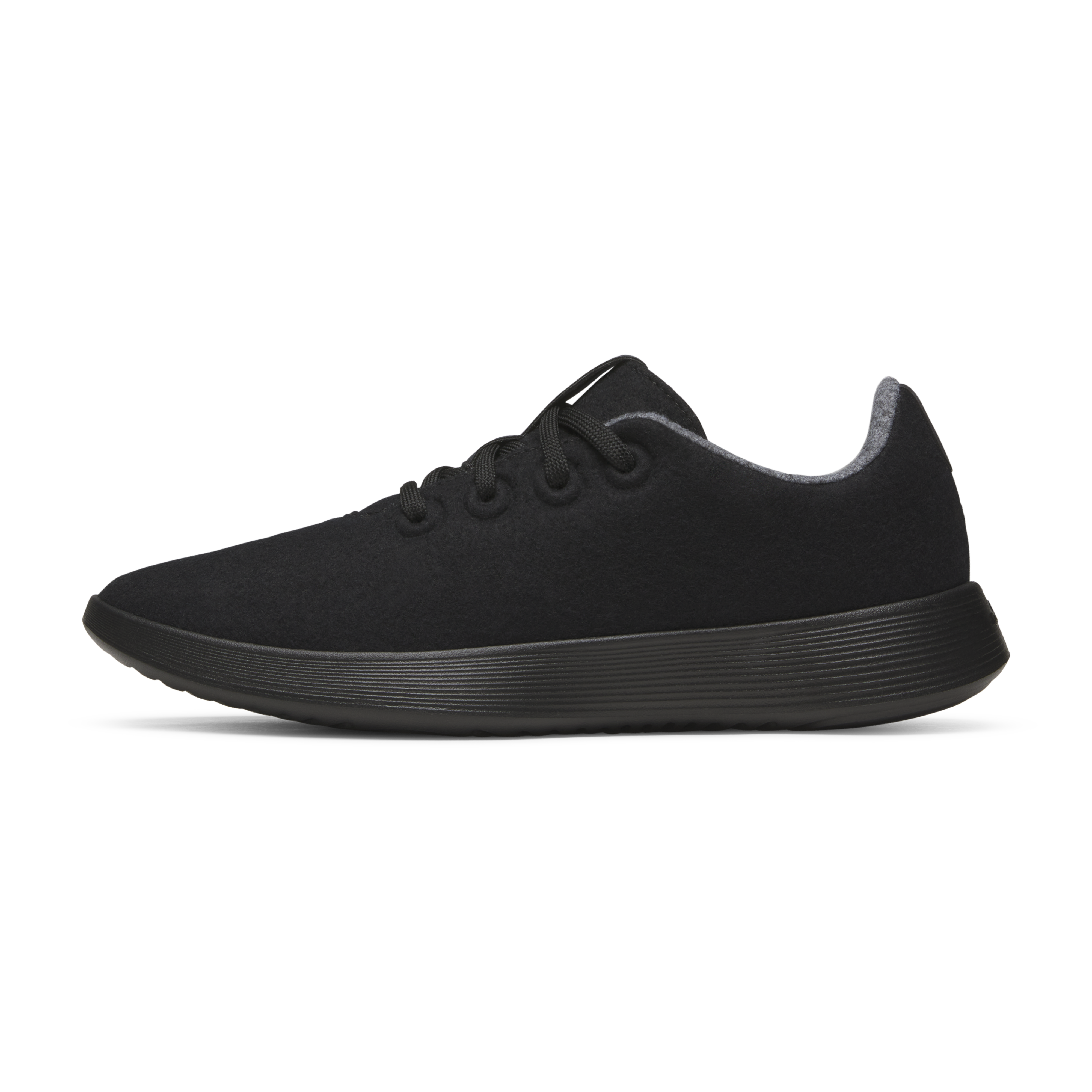 Men's Wool Runner NZ - Natural Black (Natural Black Sole)