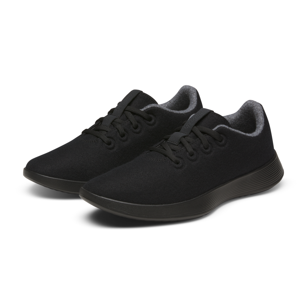 Women's Wool Runner NZ - Natural Black (Natural Black Sole)