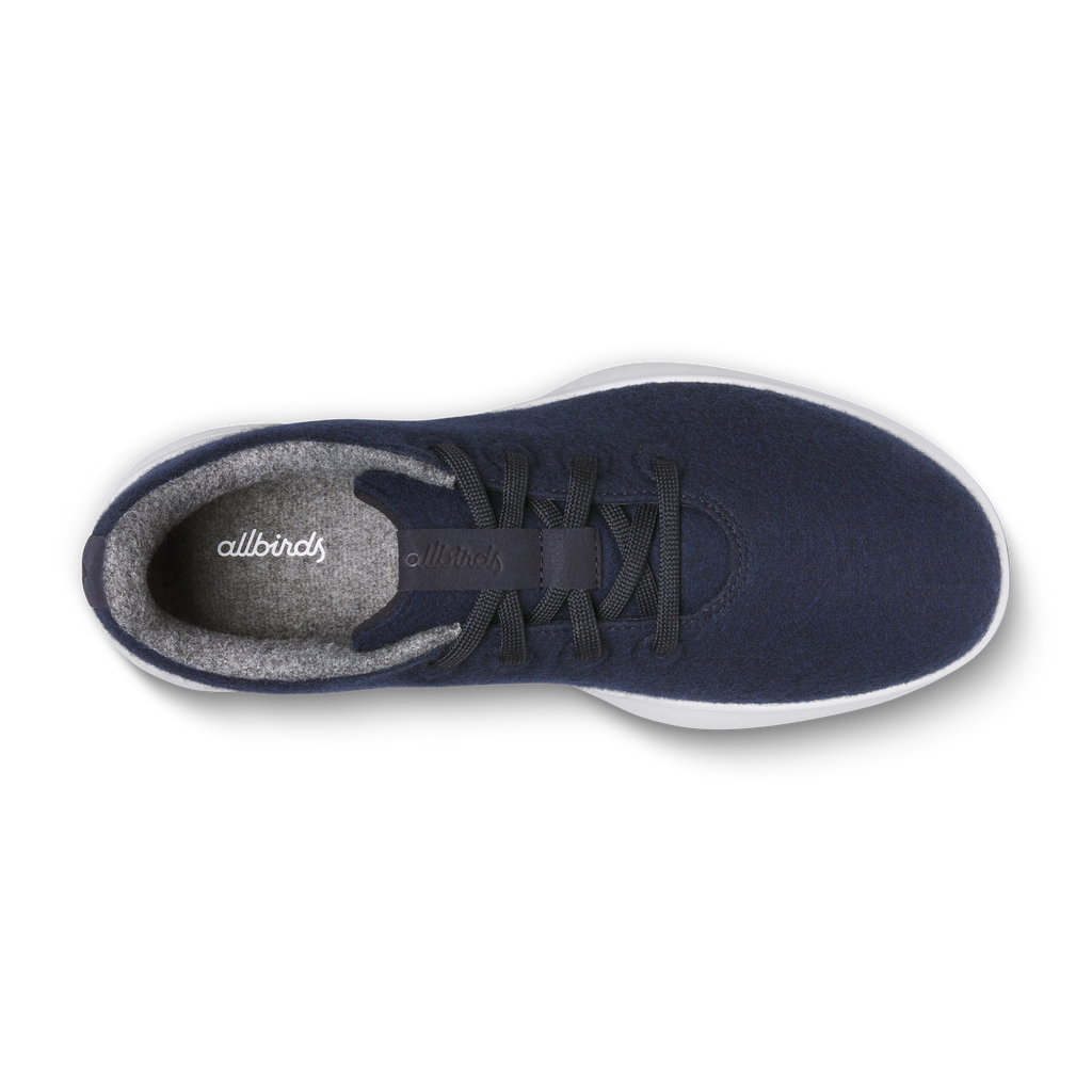 Women's Wool Runner NZ - Dark Navy (Blizzard Sole)