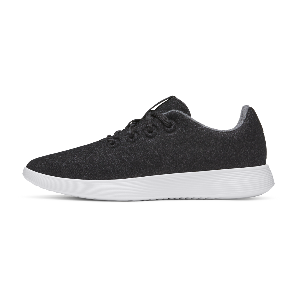 Men's Wool Runner NZ - Dark Grey (Light Grey Sole)