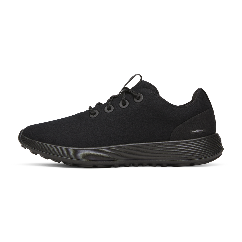 Women's Wool Runner NZ Waterproof - Dark Grey (Light Grey Sole)