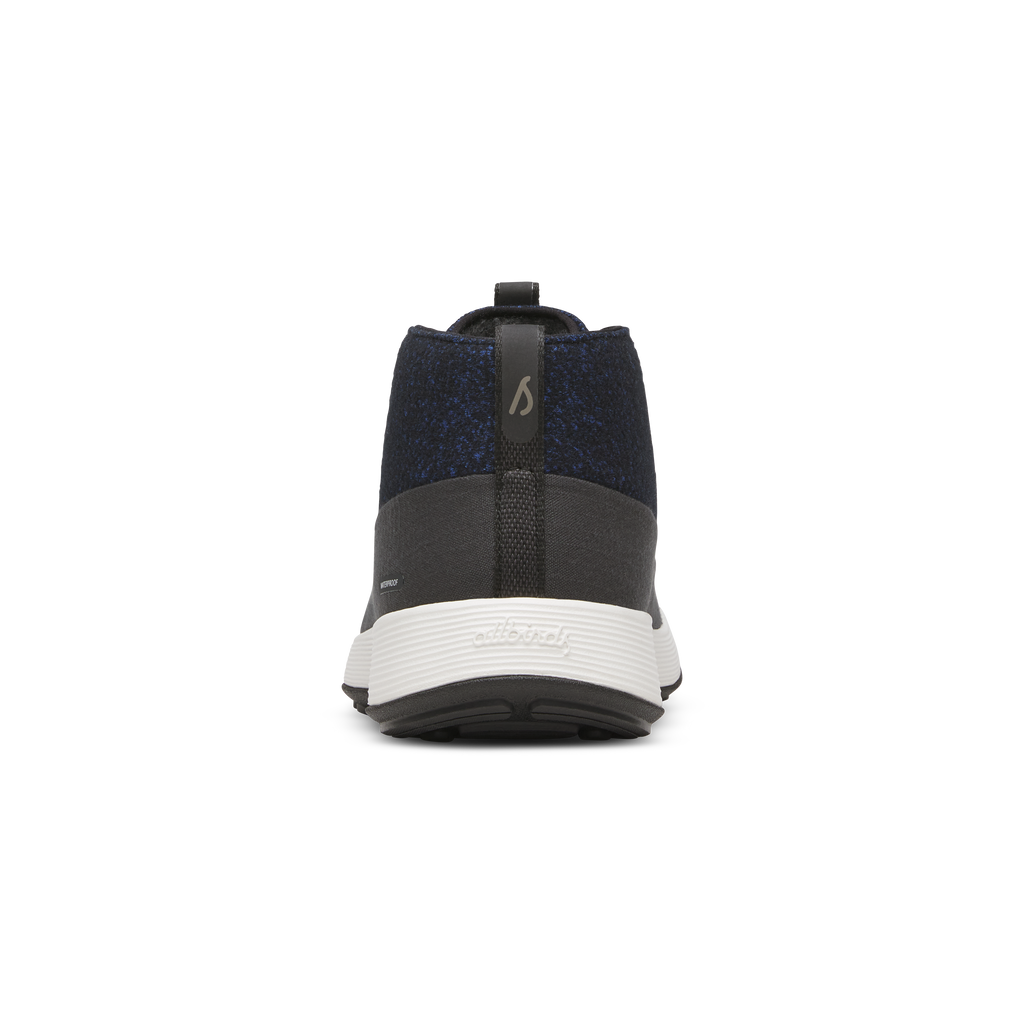 Women's Wool Runner NZ Mid Waterproof - Natural Black/Royal Blue (Barely Grey Sole)