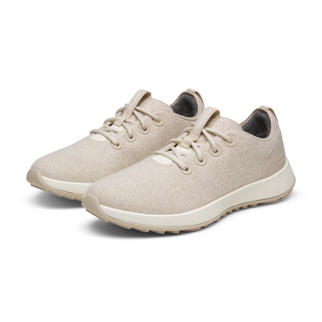 Women's Wool Runner NZ Waterproof - Stony Cream/Rugged Beige (Stony Cream Sole)