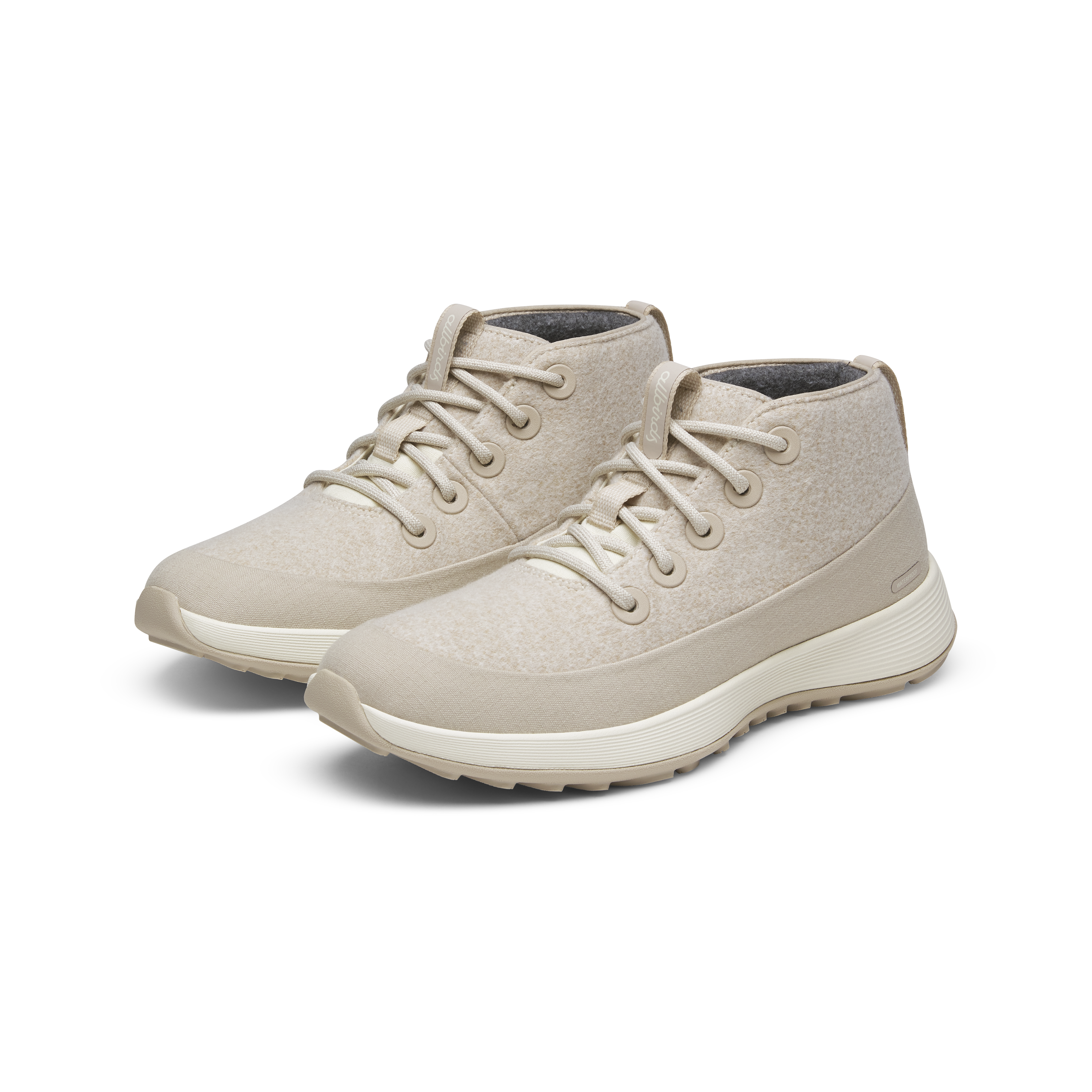 Women's Wool Runner NZ Mid Waterproof - Stony Cream/Rugged Beige (Stony Cream Sole)
