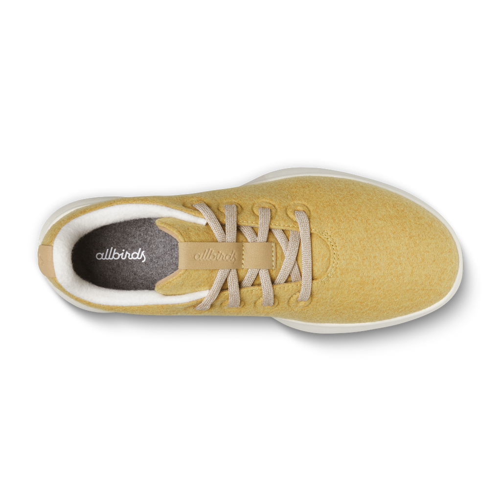 Women's Wool Runner NZ - Luxe Gold (Stony Cream Sole)