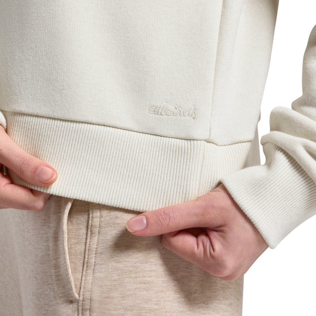 Women's Merino Blend Sweatshirt - Natural White