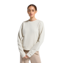 Women's Merino Blend Sweatshirt - Natural White