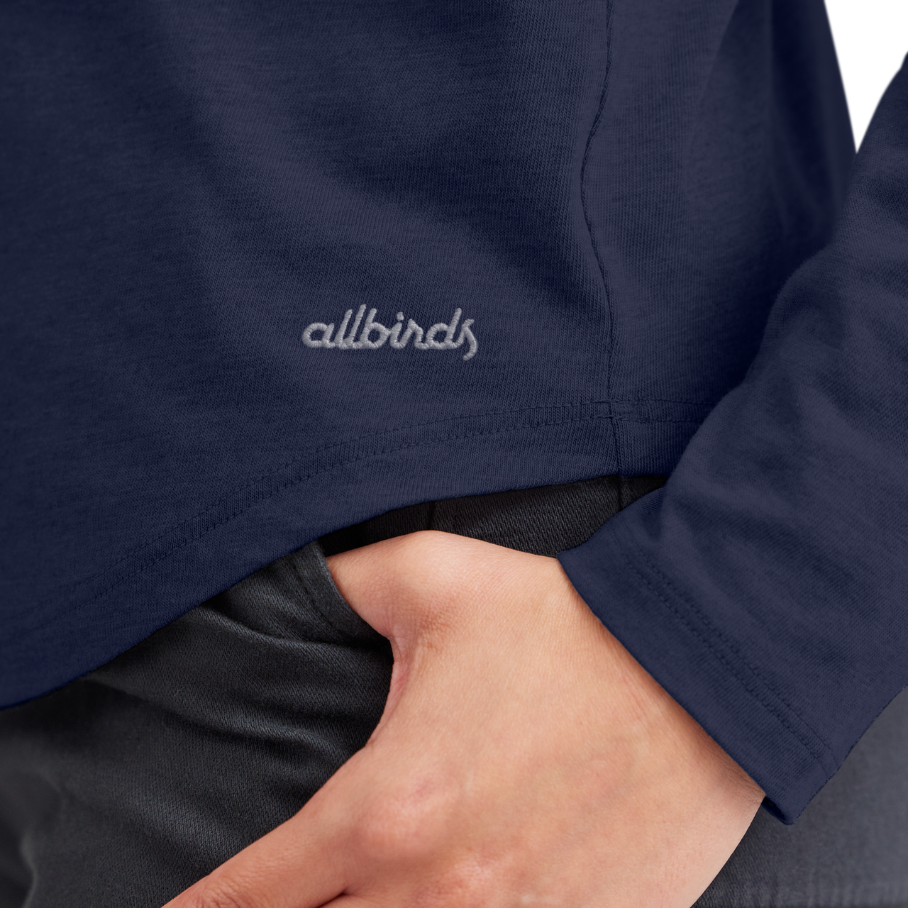 Women's Soft Merino Long Sleeve Tee - Deep Navy