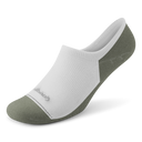 Anytime No Show Sock - Blizzard/Thunder Green