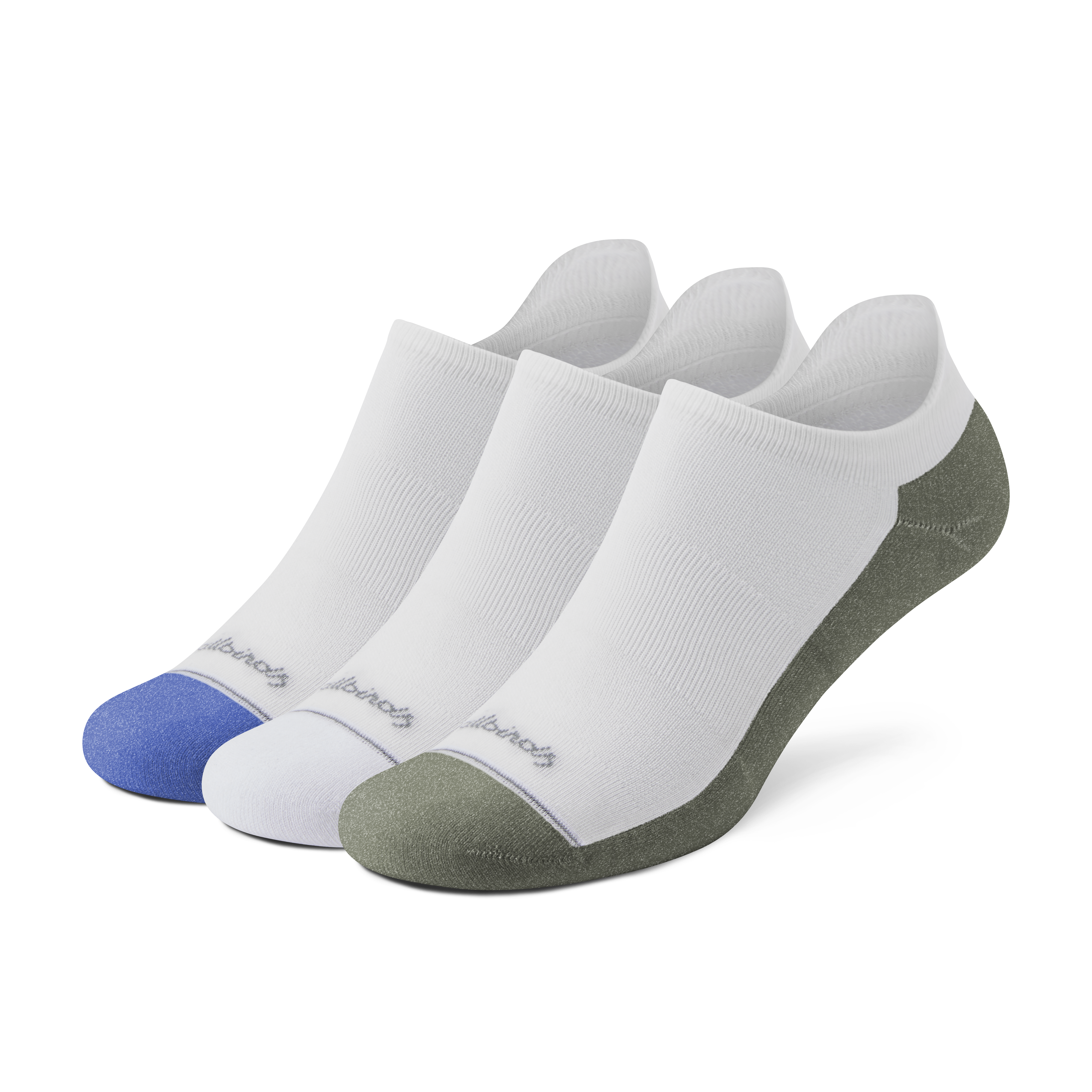 Anytime Ankle Sock 3-Pack - Blizzard/Royal Blue/Thunder Green