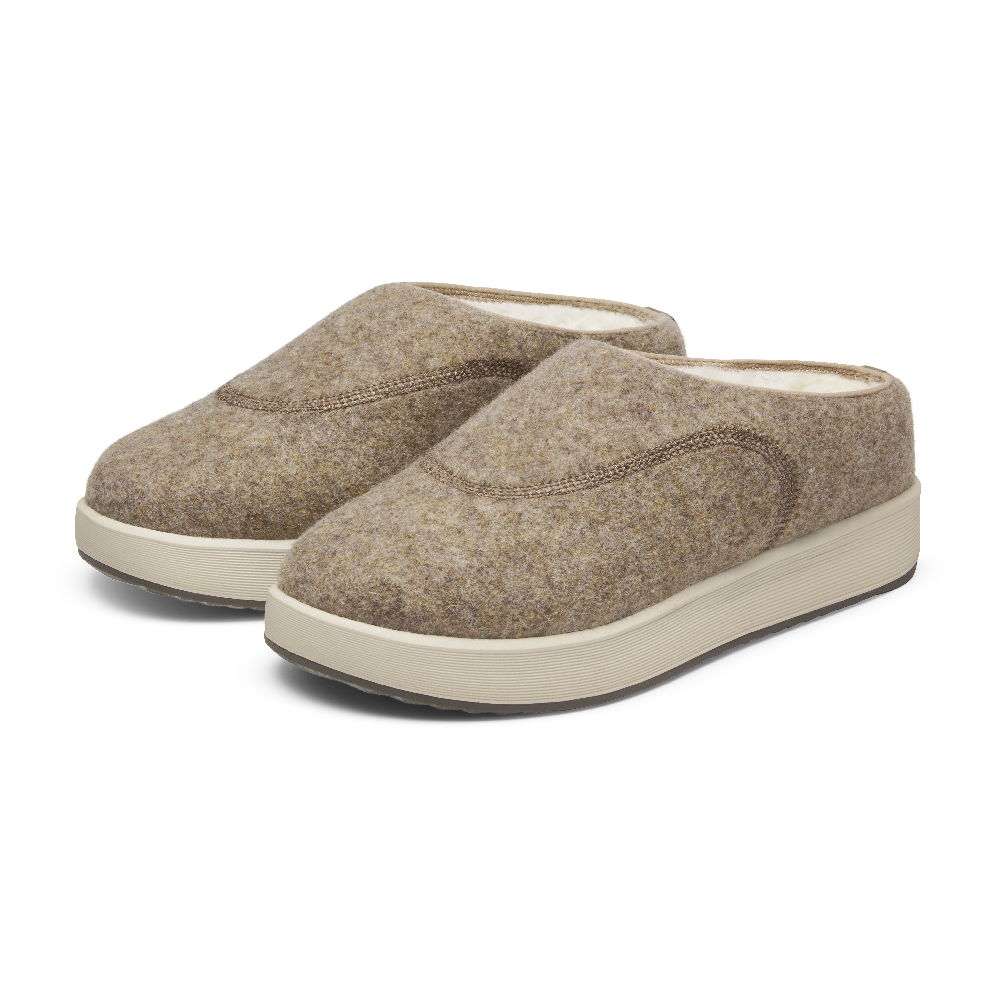 Men's Kiwi Clog - Dark Camel (Stony Cream Sole)