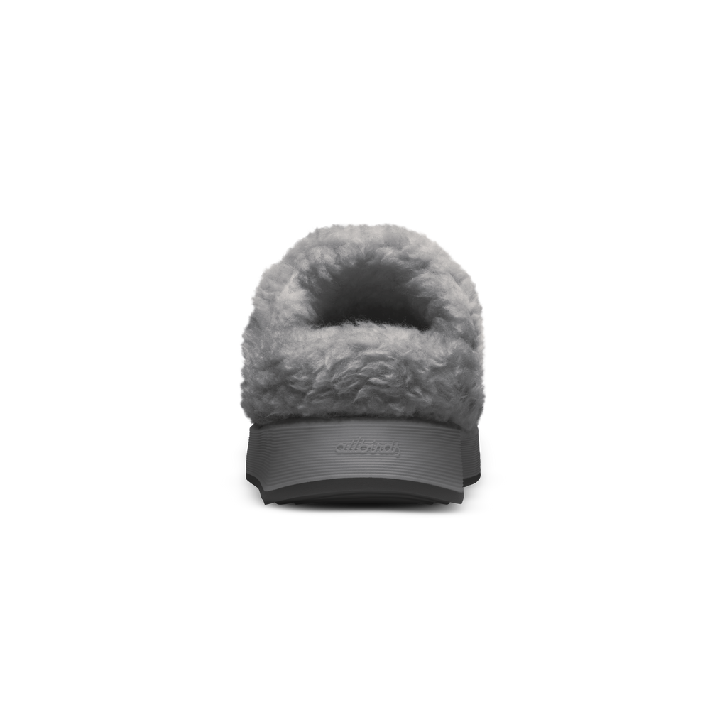 Women's Kiwi Slipper - Medium Grey (Pebble Grey Sole)