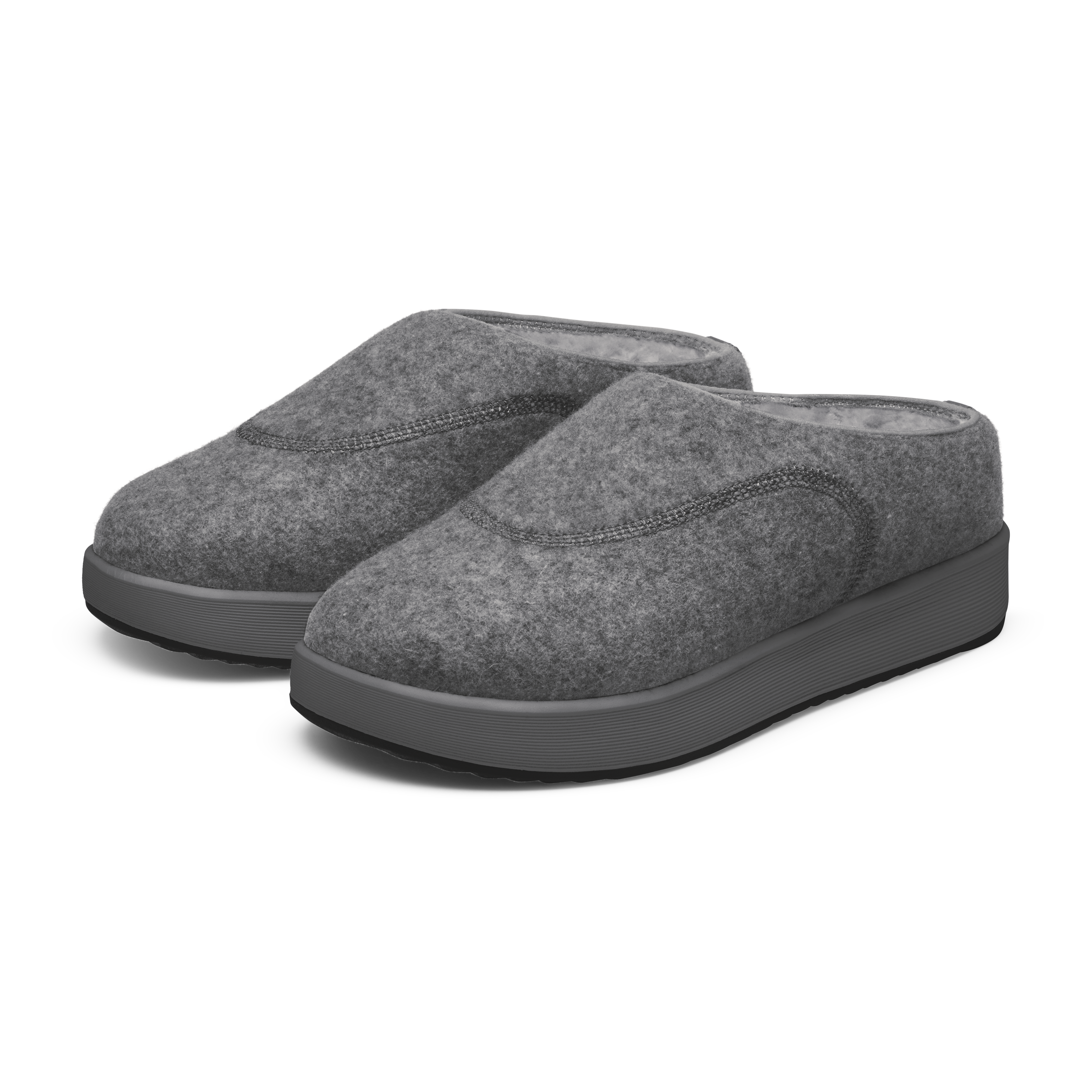 Men's Kiwi Clog - Medium Grey (Pebble Grey Sole)