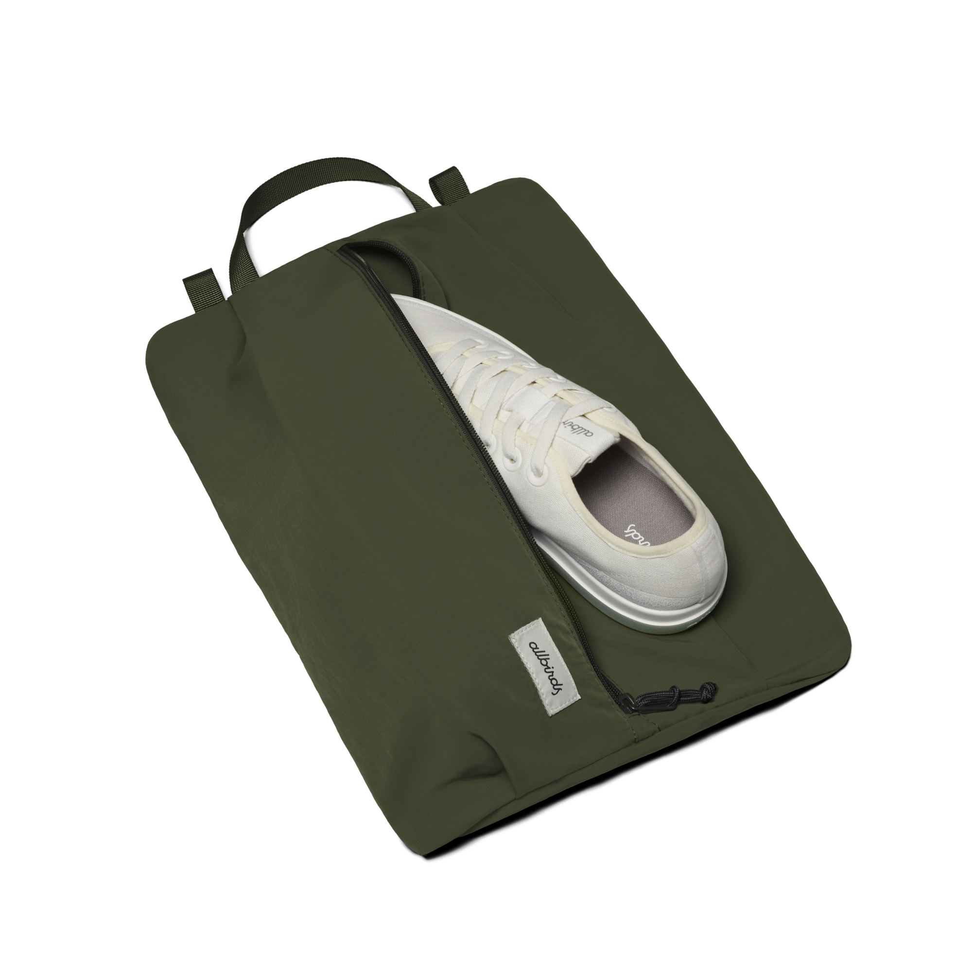 Recycled Shoe Bag - Thunder Green