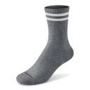 Anytime Crew Sock - Natural Grey Heather/Natural White