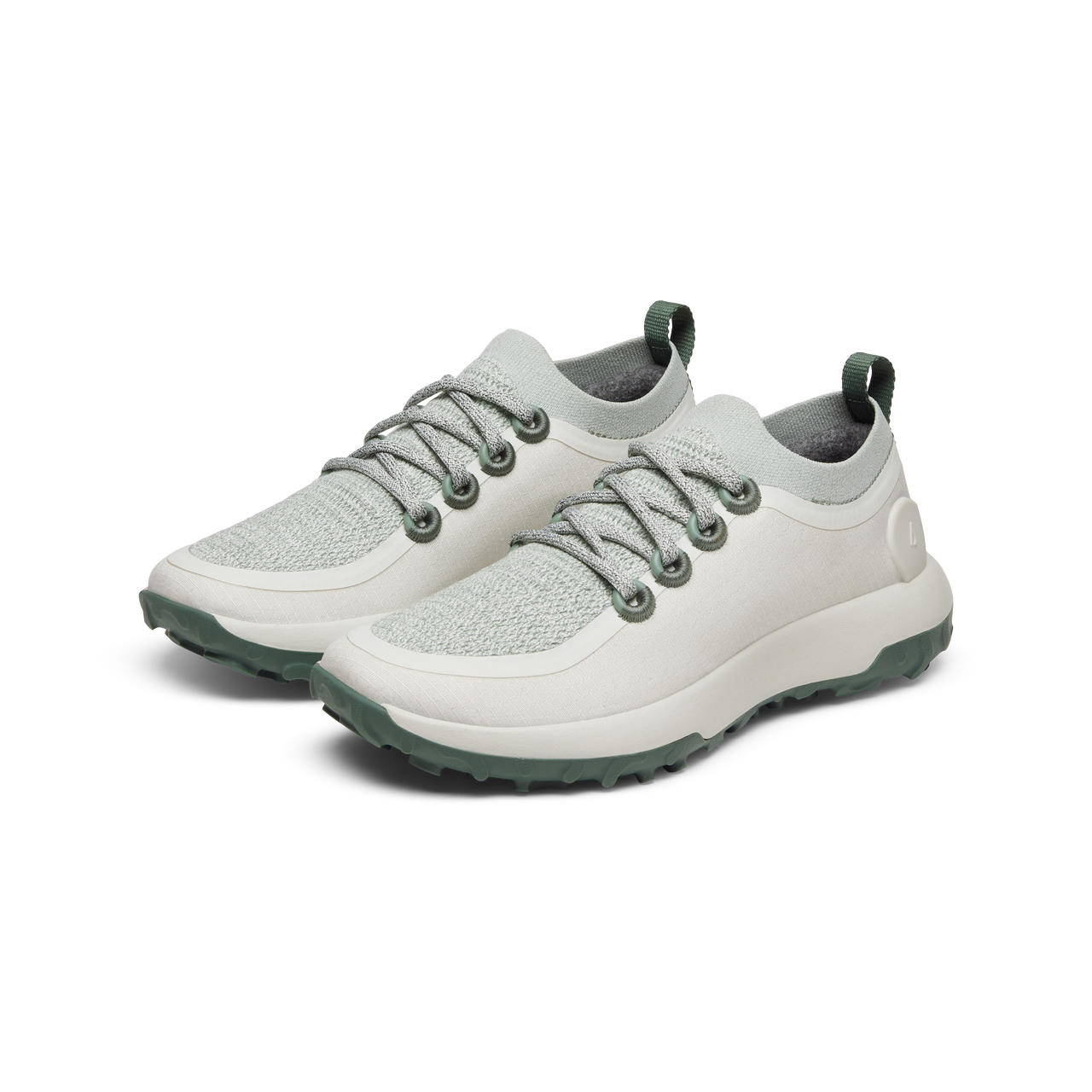 Women's Trail Runners - Parchment/Seagrass (Parchment Sole)