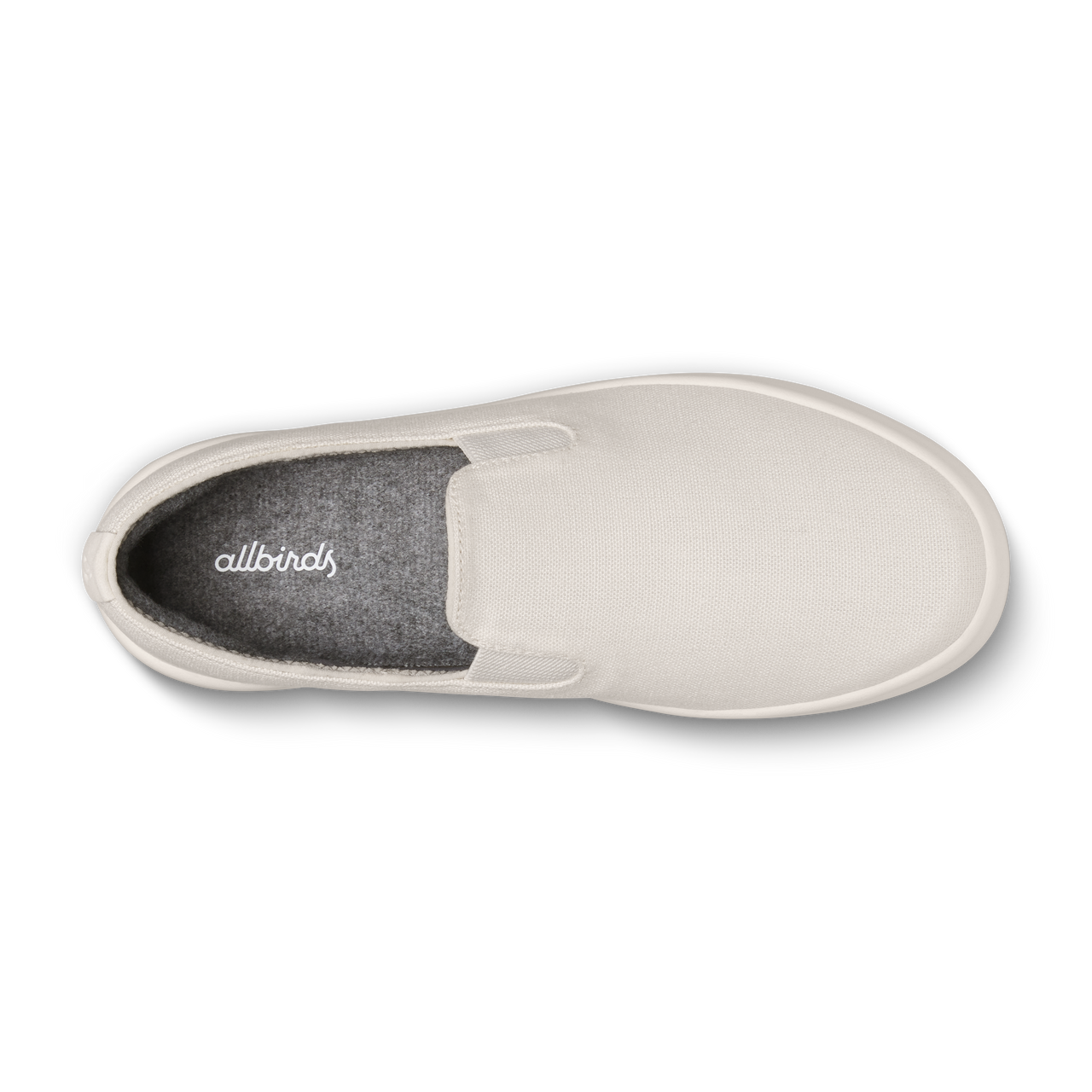 Men's Cruiser Slip On Canvas - Warm White (Natural White Sole)