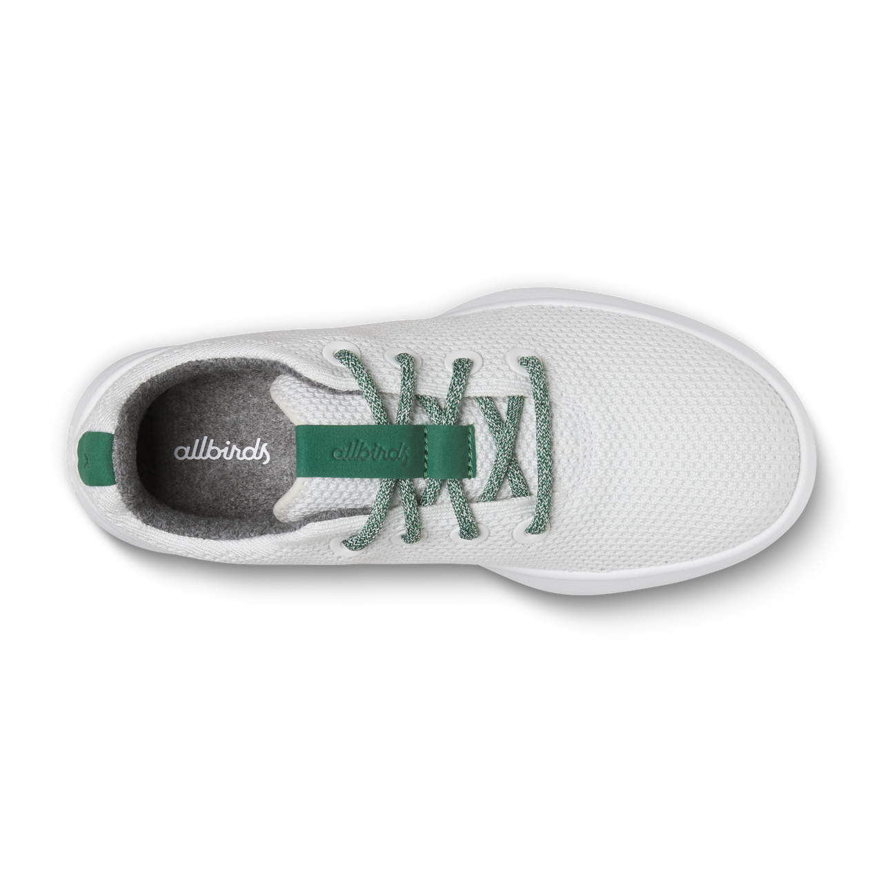 Women's Tree Runner NZ - Blizzard/Verdant Green (Blizzard Sole)