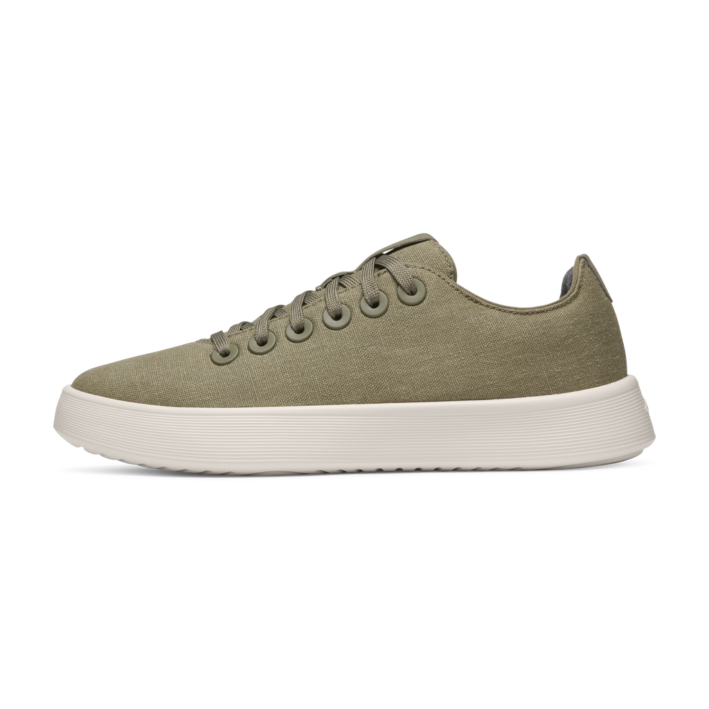 Women's Canvas Cruiser - Resilient Olive (Natural White Sole)